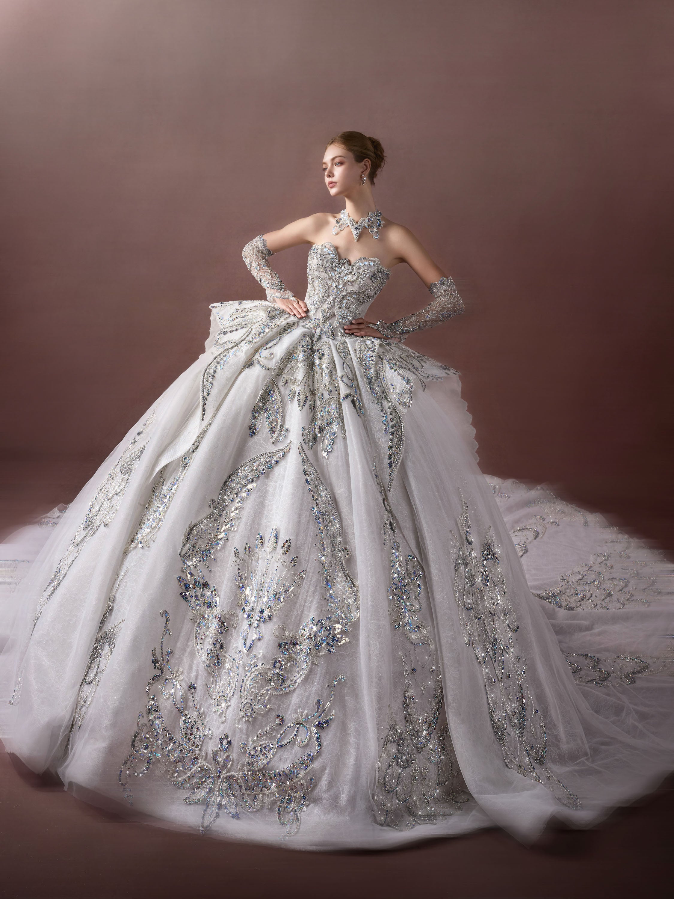 grey bridal dresses Annie Smoky Wedding Dress - Handmade A-Line Gown The 30 best cheap $300 - $500 please check our Color COLOUR:BLACK/GREY