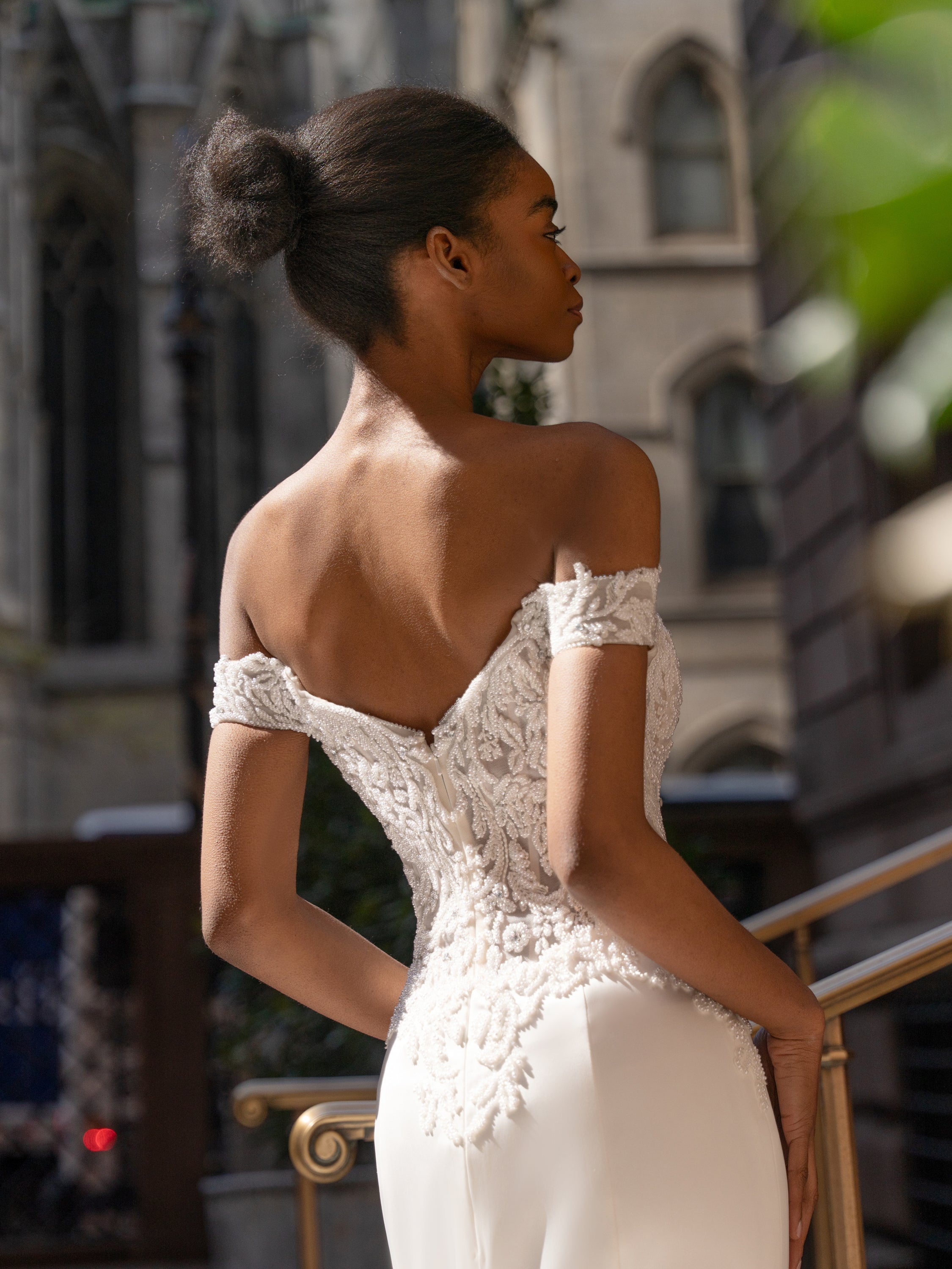 handmade silk couture dress raw silk wedding dress Couture A-Line Silk Infinity Wedding Gown