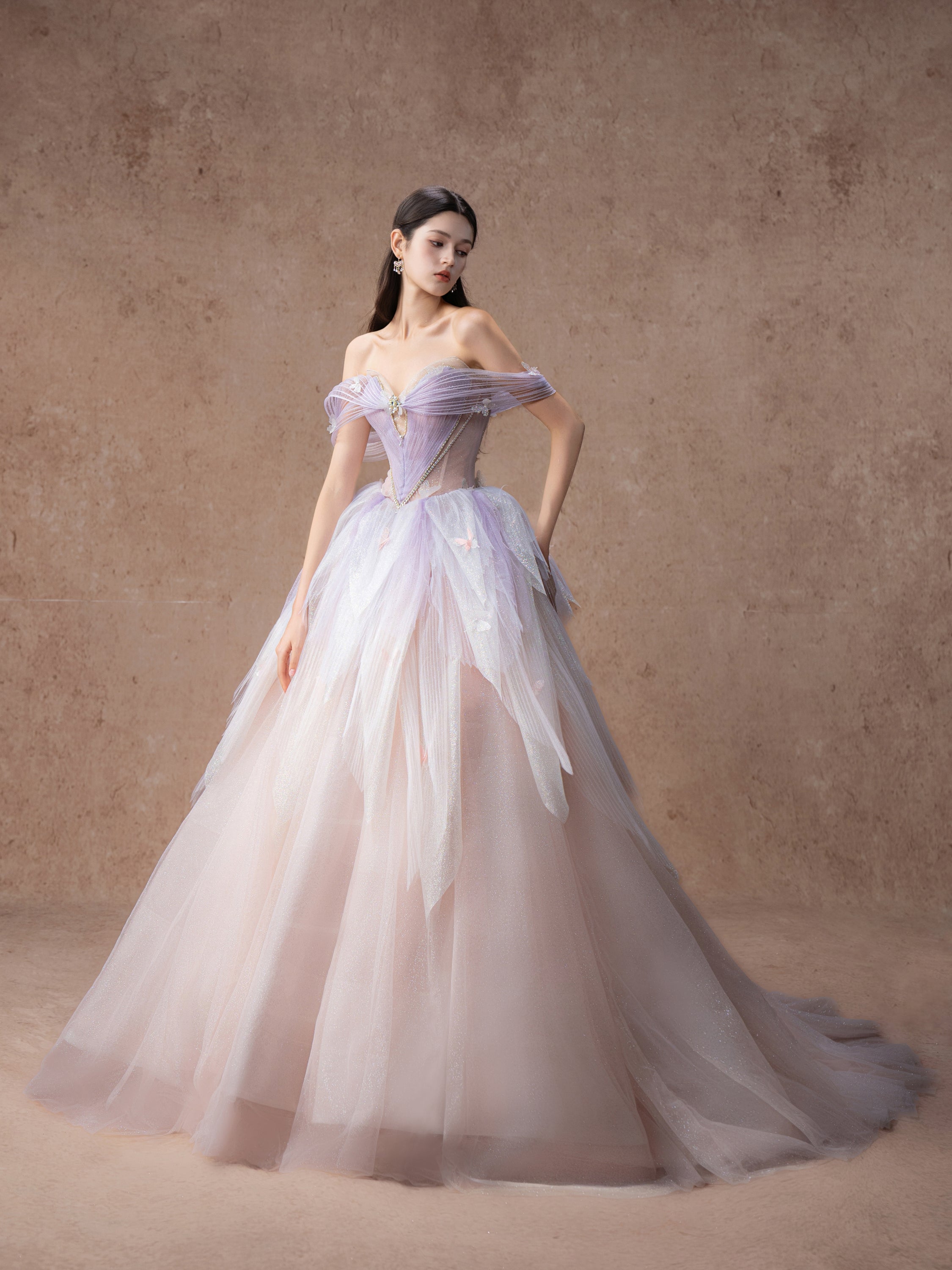 Violet Butterfly Bloom