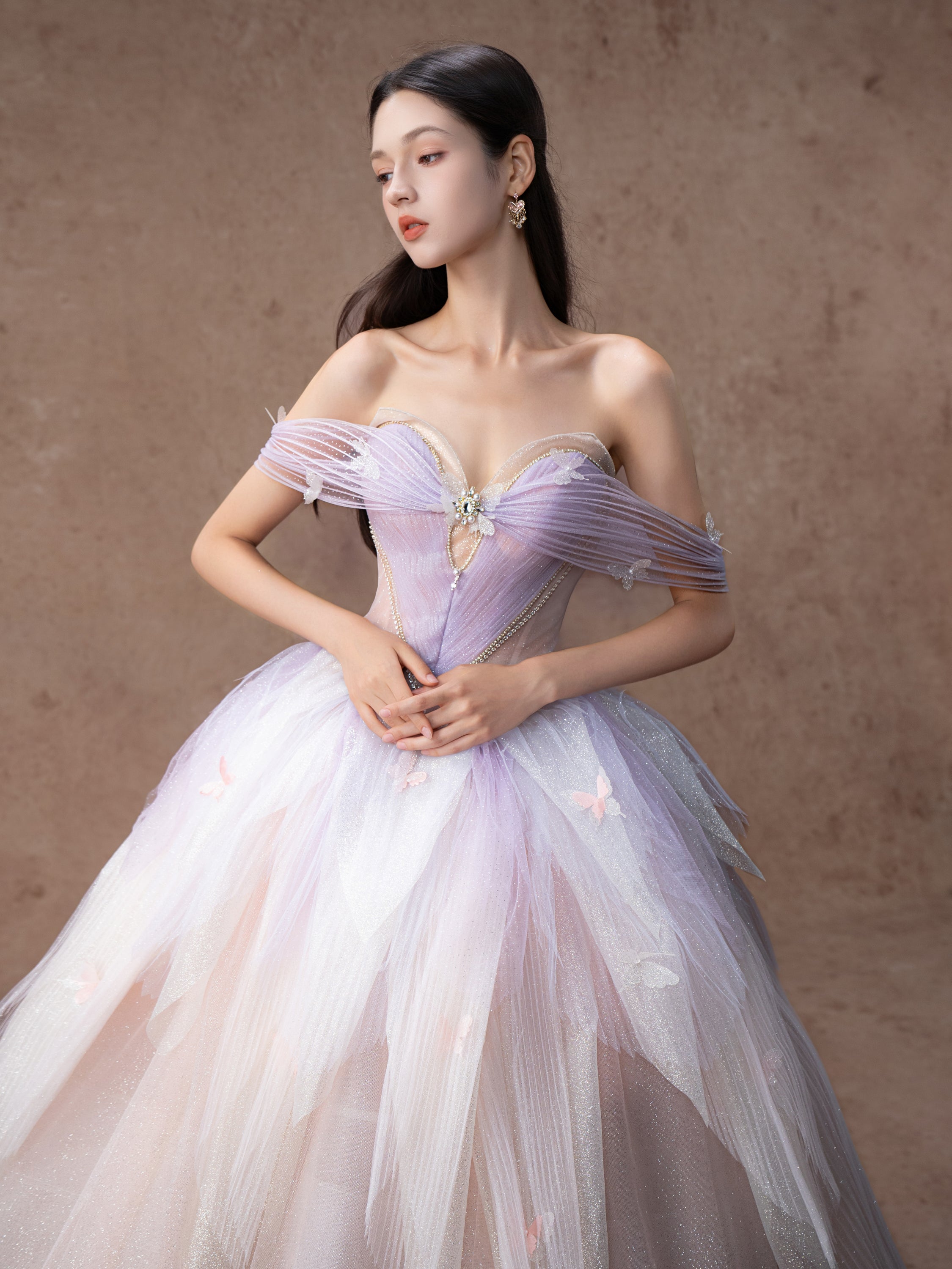 Violet Butterfly Bloom