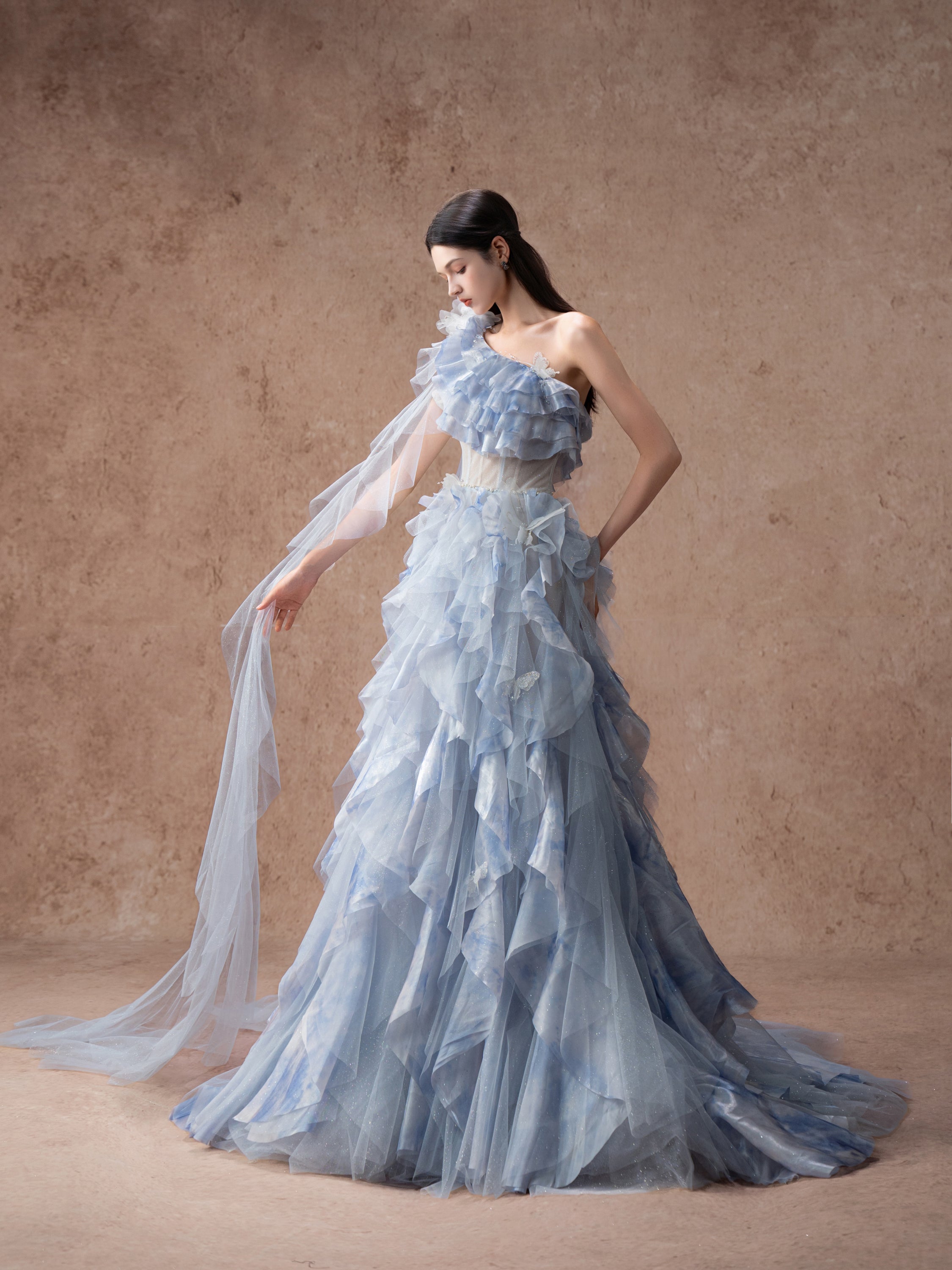 Wings over Iris Blooms