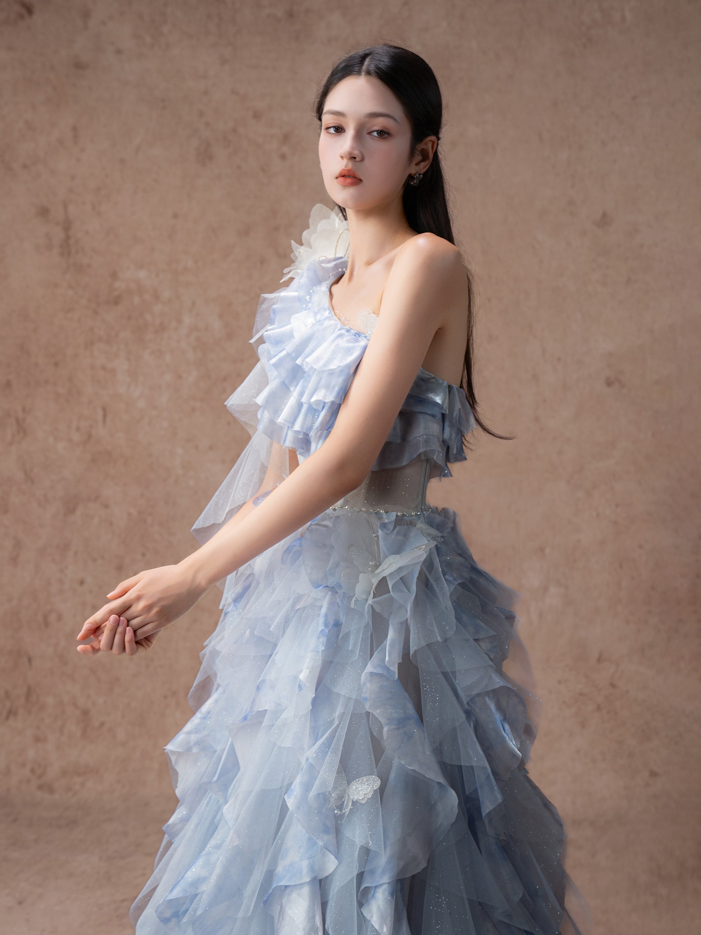 Wings over Iris Blooms